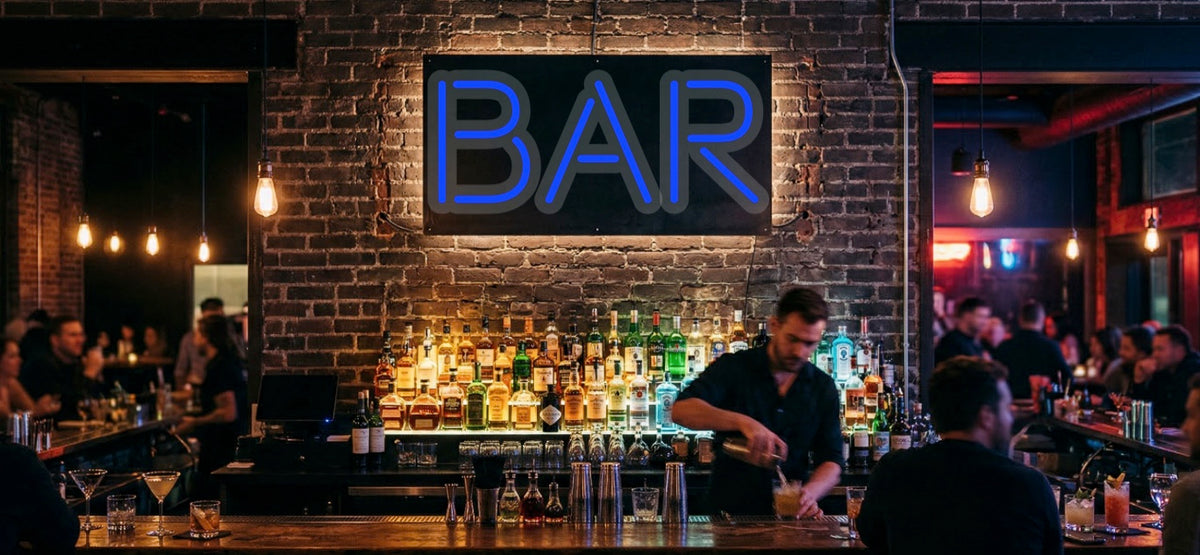 Neonskiltet ditt – BAR