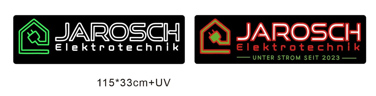 LED-neonskilt: Jarosch