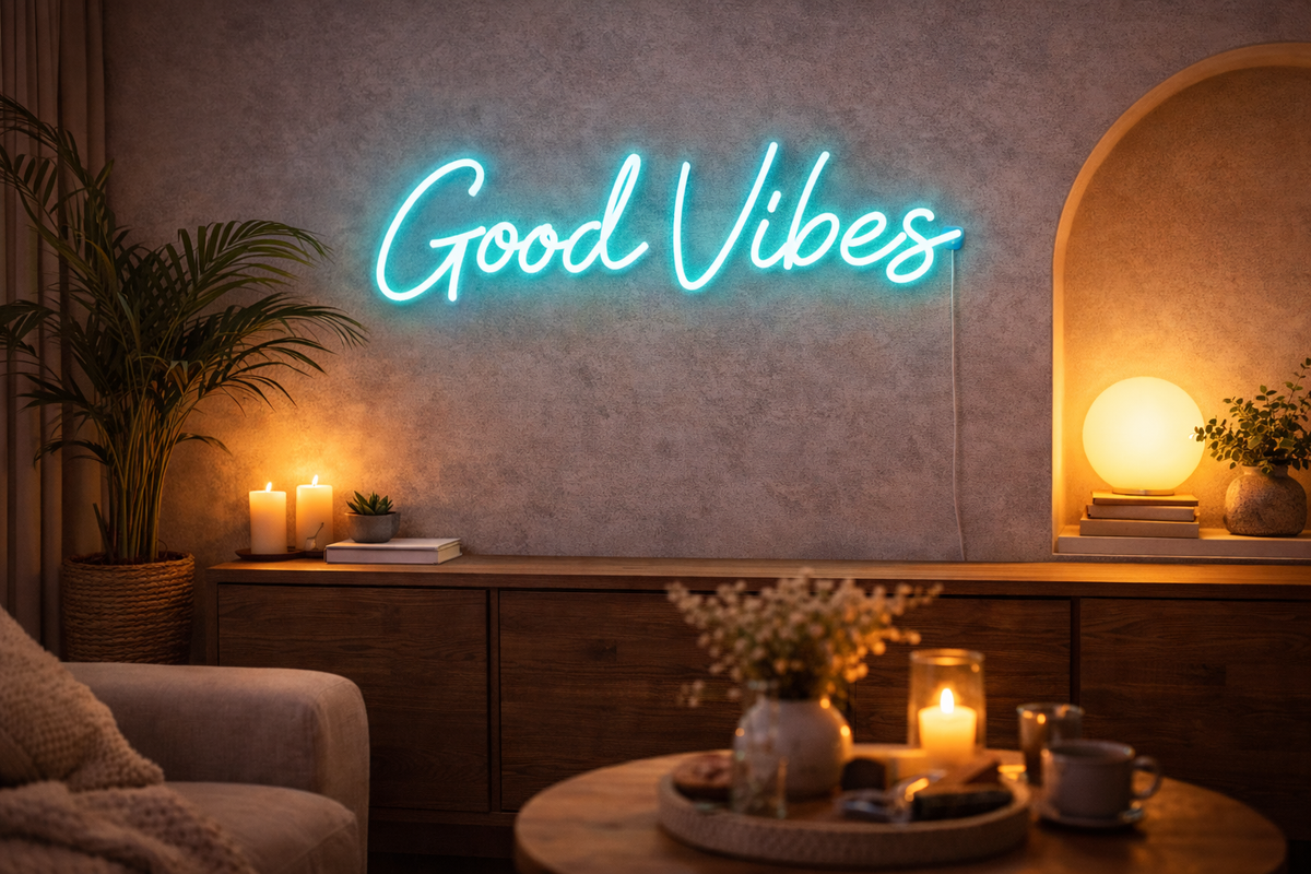 Neonskiltet ditt – Good Vibes