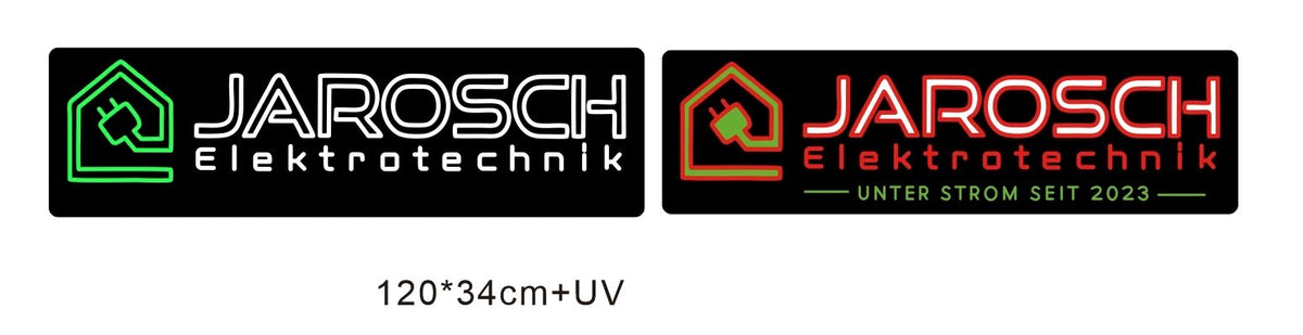 LED-neonskilt: Jarosch