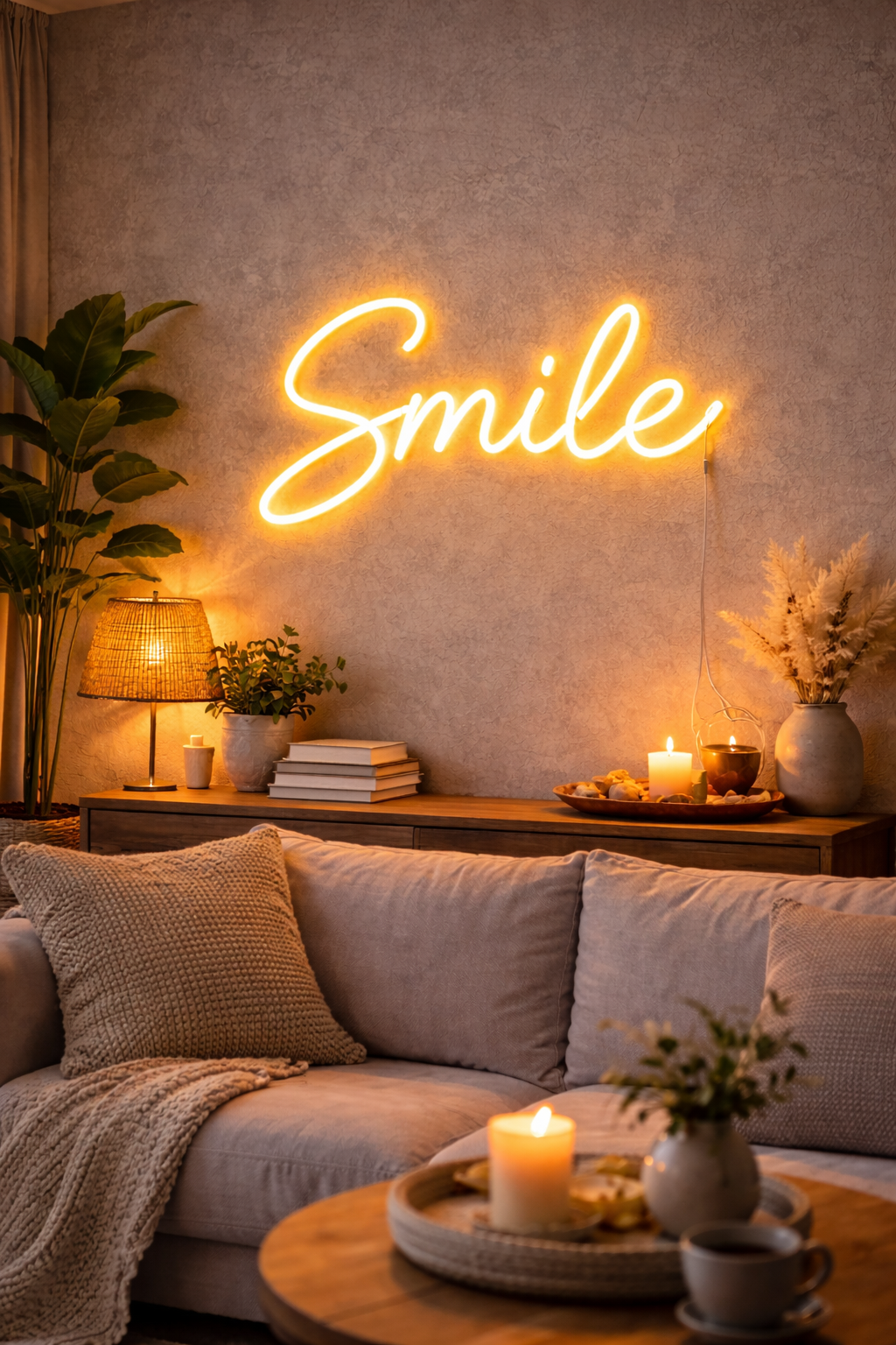 Neonskiltet ditt – Smile