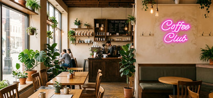 Neonskiltet ditt – COFFEE CLUB