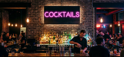 Ditt neonskilt – COCKTAILS