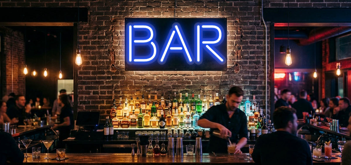 Neonskiltet ditt – BAR