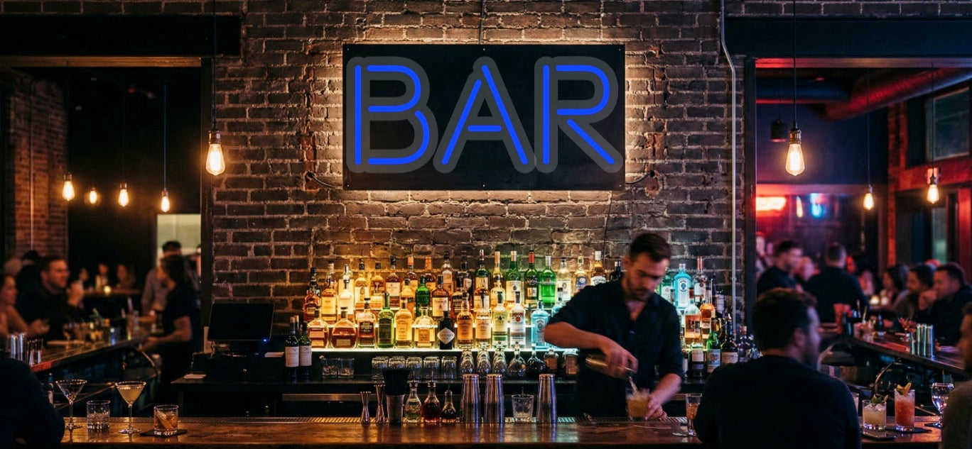 Neonskiltet ditt – BAR