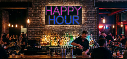 Neonskiltet ditt – HAPPY HOUR