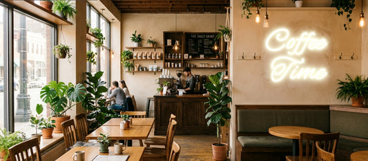 Neonskiltet ditt – COFFEE TIME