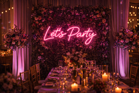 Neonskiltet ditt – Let’s Party