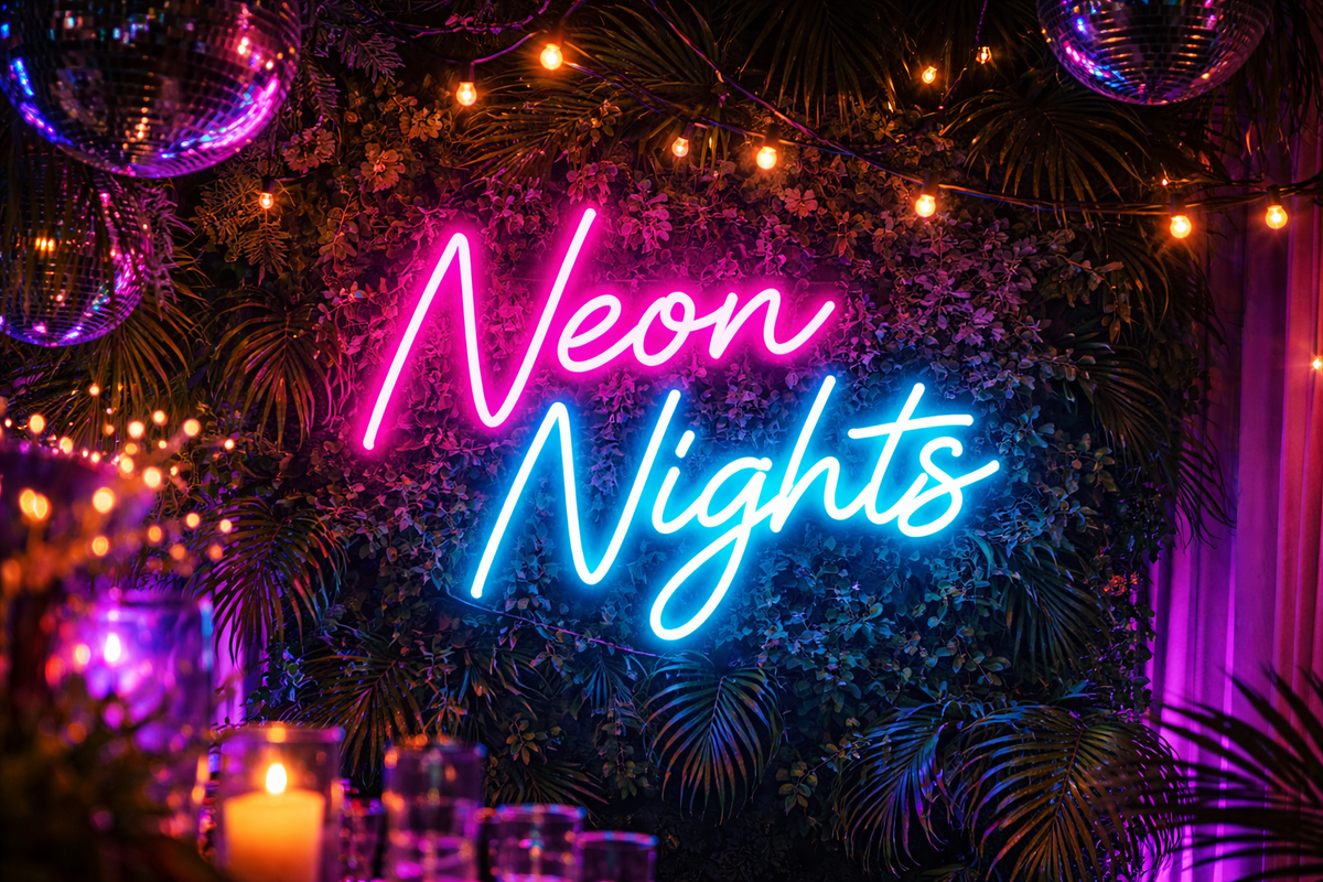Neonskiltet ditt – Neon Nights