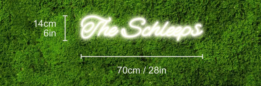 LED-neonskilt: The Schleeps