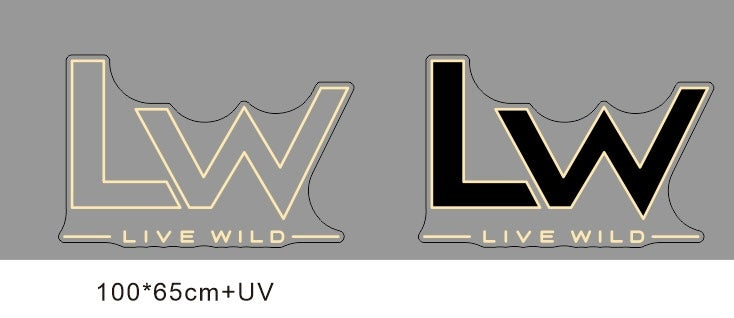 Custom Neon: LW LIVING WILD