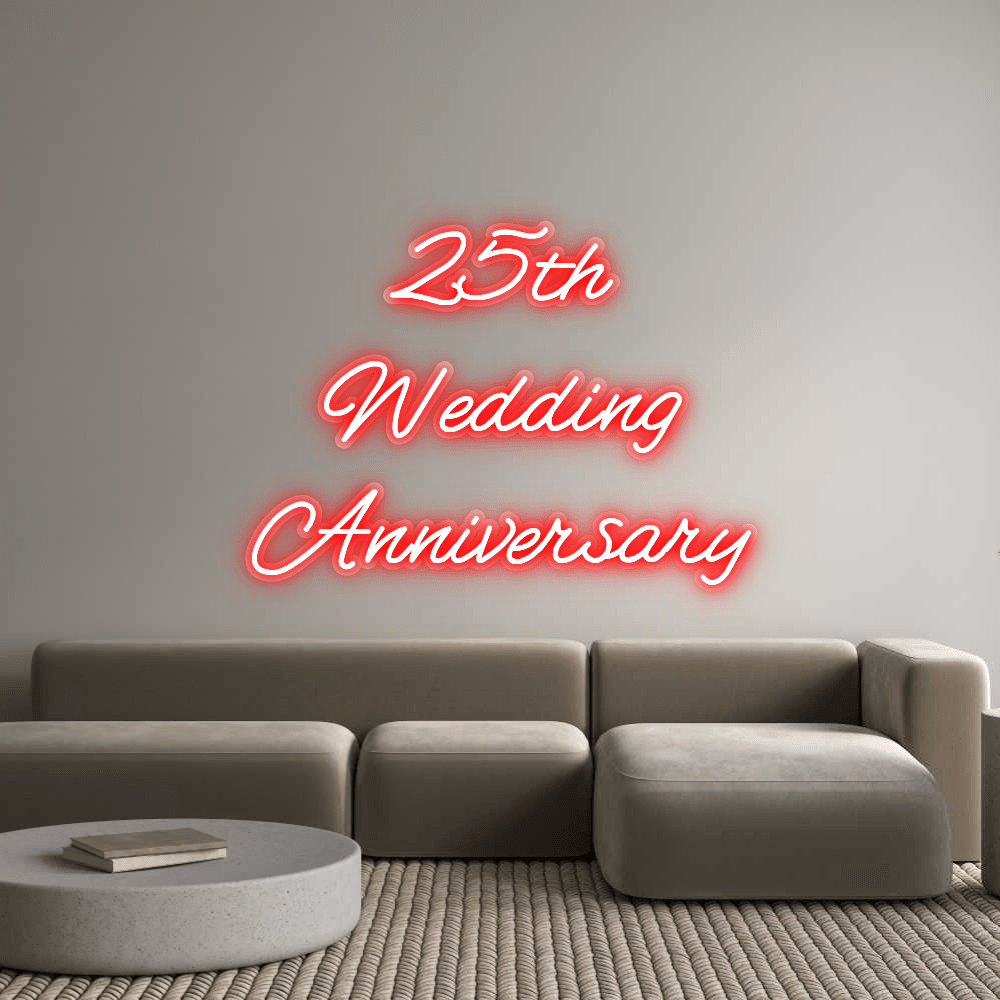 Personalisierbares Neon - LED - Schild in Pink, ideal als Wanddekoration für Wohnzimmer oder Geschäftsräume