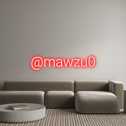 Personalisierbares Neon - LED - Schild in Pink, ideal als Wanddekoration für Wohnzimmer oder Geschäftsräume
