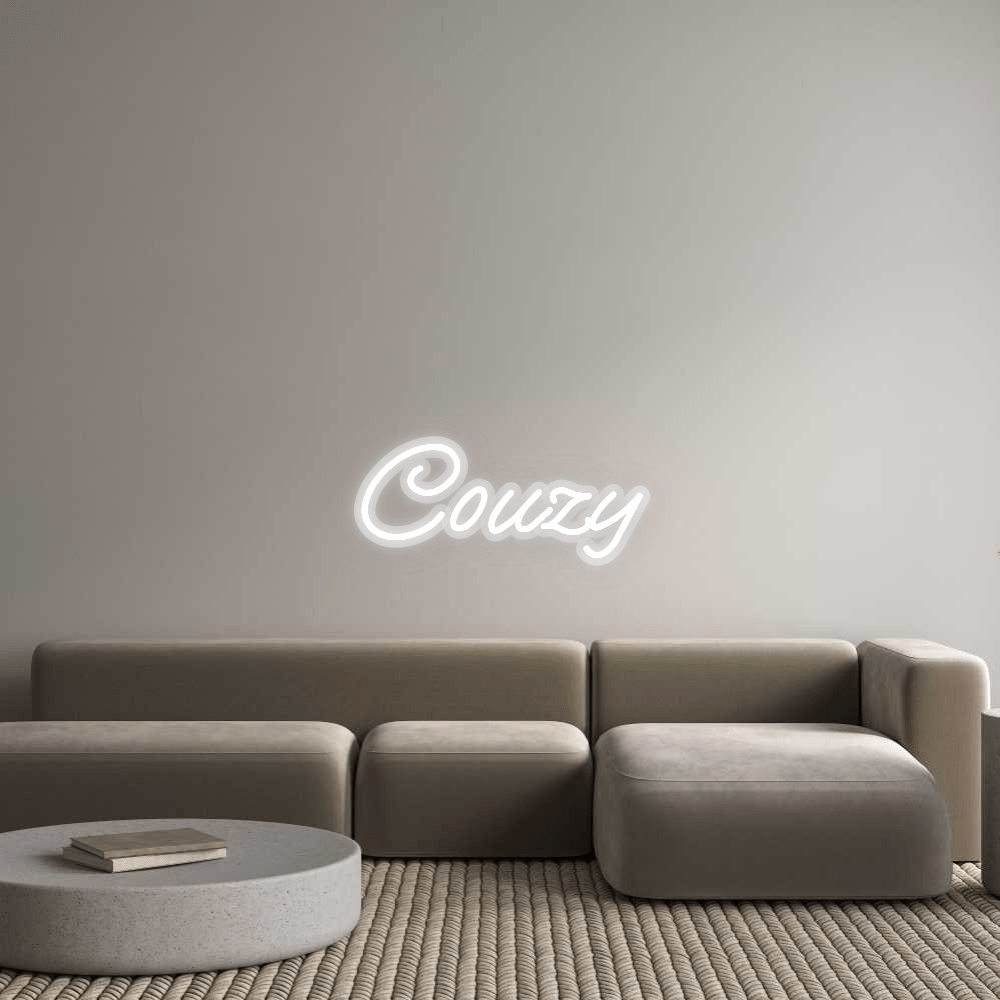 Personalisierbares Neon - LED - Schild in Pink, ideal als Wanddekoration für Wohnzimmer oder Geschäftsräume