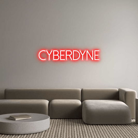 Personalisierbares Neon - LED - Schild in Pink, ideal als Wanddekoration für Wohnzimmer oder Geschäftsräume