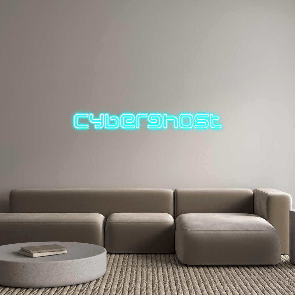 Personalisierbares Neon - LED - Schild in Pink, ideal als Wanddekoration für Wohnzimmer oder Geschäftsräume