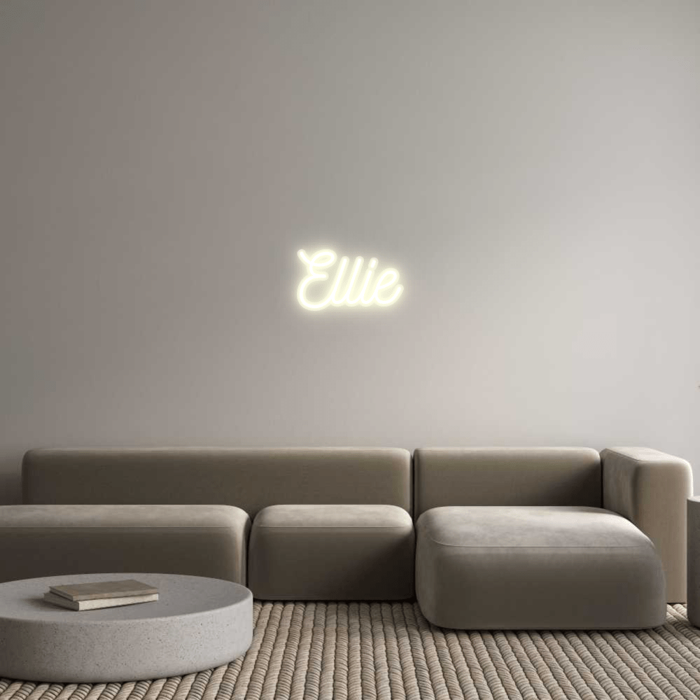 Personalisierbares Neon - LED - Schild in Pink, ideal als Wanddekoration für Wohnzimmer oder Geschäftsräume
