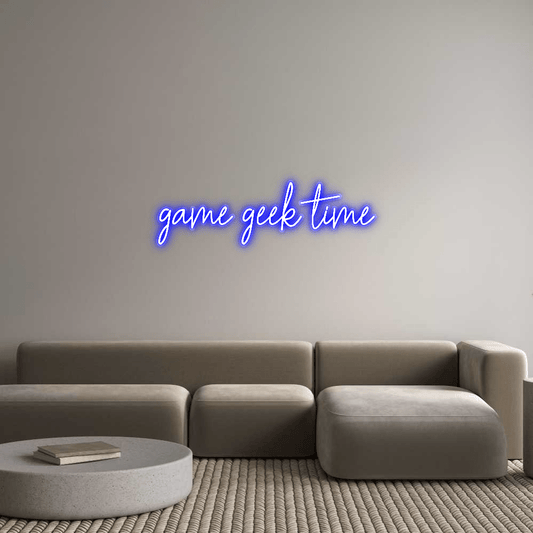 Personalisierbares Neon - LED - Schild in Pink, ideal als Wanddekoration für Wohnzimmer oder Geschäftsräume