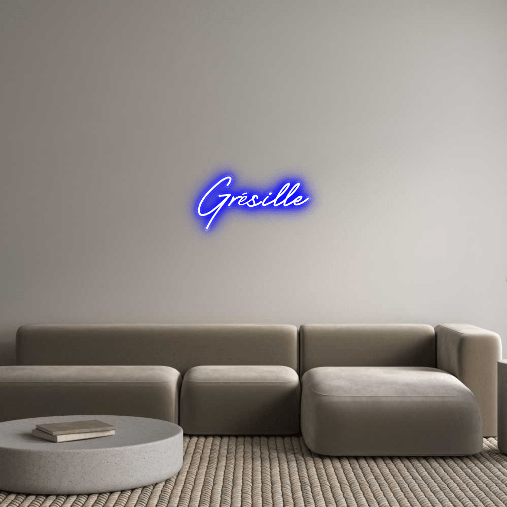 Personalisierbares Neon - LED - Schild in Pink, ideal als Wanddekoration für Wohnzimmer oder Geschäftsräume