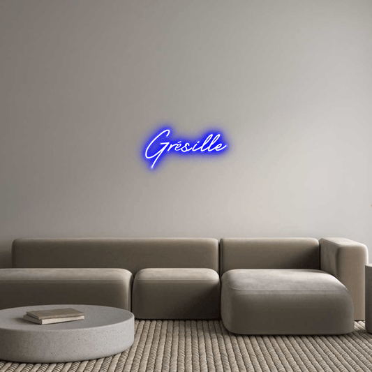 Personalisierbares Neon - LED - Schild in Pink, ideal als Wanddekoration für Wohnzimmer oder Geschäftsräume