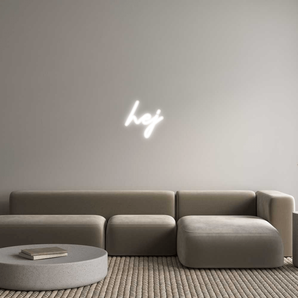 Personalisierbares Neon - LED - Schild in Pink, ideal als Wanddekoration für Wohnzimmer oder Geschäftsräume