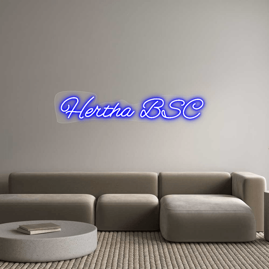 Personalisierbares Neon - LED - Schild in Pink, ideal als Wanddekoration für Wohnzimmer oder Geschäftsräume