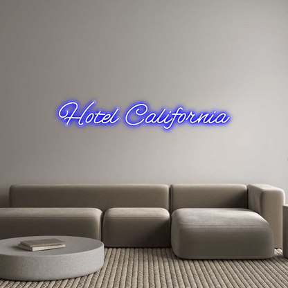 Personalisierbares Neon - LED - Schild in Pink, ideal als Wanddekoration für Wohnzimmer oder Geschäftsräume
