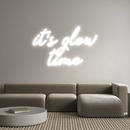 Personalisierbares Neon - LED - Schild in Pink, ideal als Wanddekoration für Wohnzimmer oder Geschäftsräume