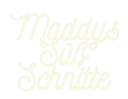 Personalisierbares Neon - LED - Schild in Pink, ideal als Wanddekoration für Wohnzimmer oder Geschäftsräume