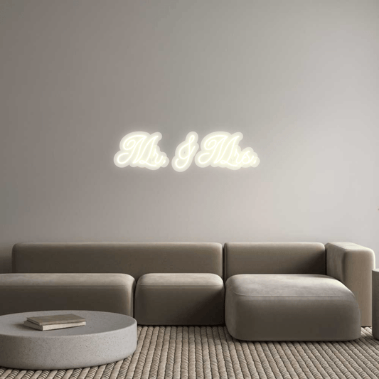 Personalisierbares Neon - LED - Schild in Pink, ideal als Wanddekoration für Wohnzimmer oder Geschäftsräume