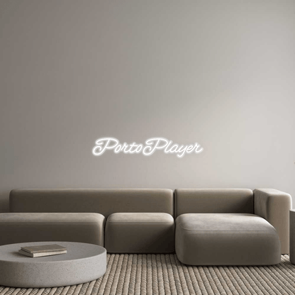 Personalisierbares Neon - LED - Schild in Pink, ideal als Wanddekoration für Wohnzimmer oder Geschäftsräume