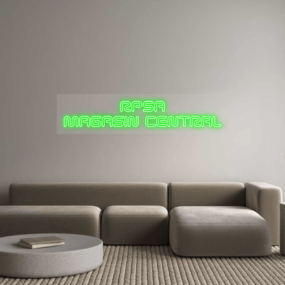 Personalisierbares Neon - LED - Schild in Pink, ideal als Wanddekoration für Wohnzimmer oder Geschäftsräume