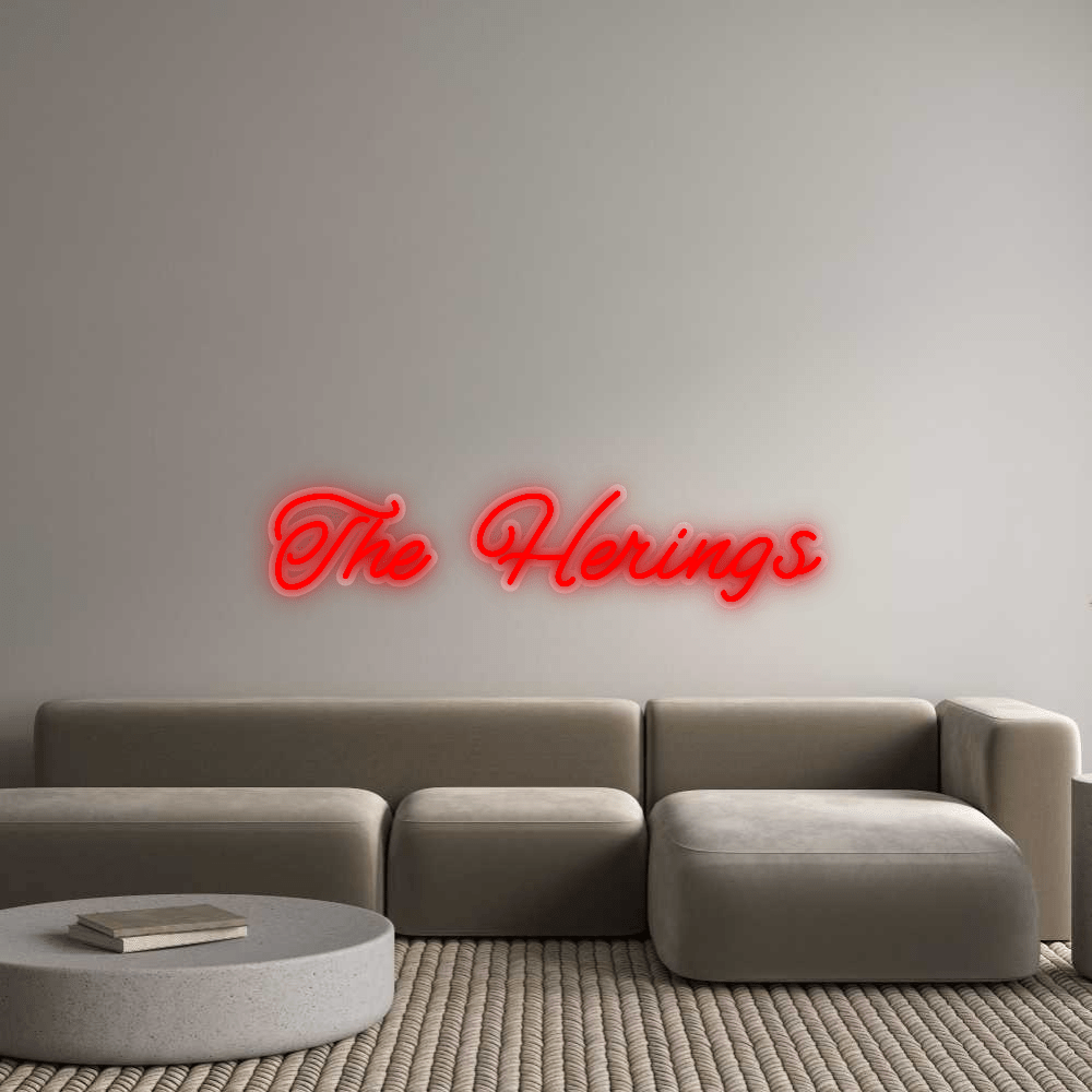 Personalisierbares Neon - LED - Schild in Pink, ideal als Wanddekoration für Wohnzimmer oder Geschäftsräume