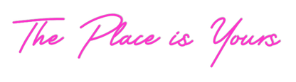 Personalisierbares Neon - LED - Schild in Pink, ideal als Wanddekoration für Wohnzimmer oder Geschäftsräume