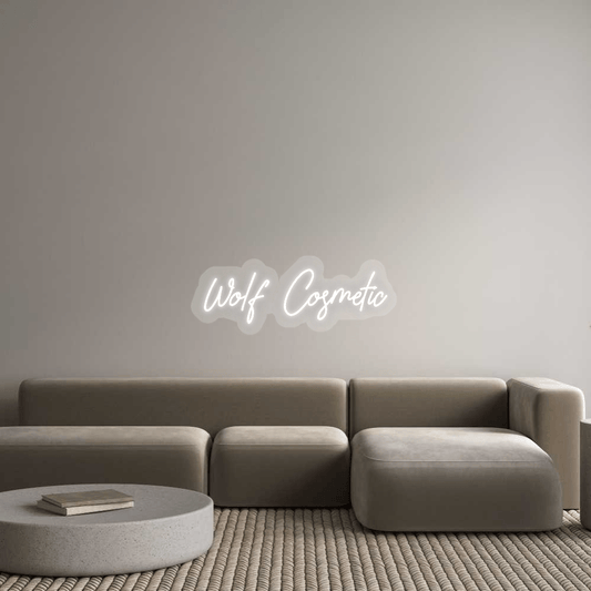 Personalisierbares Neon - LED - Schild in Pink, ideal als Wanddekoration für Wohnzimmer oder Geschäftsräume