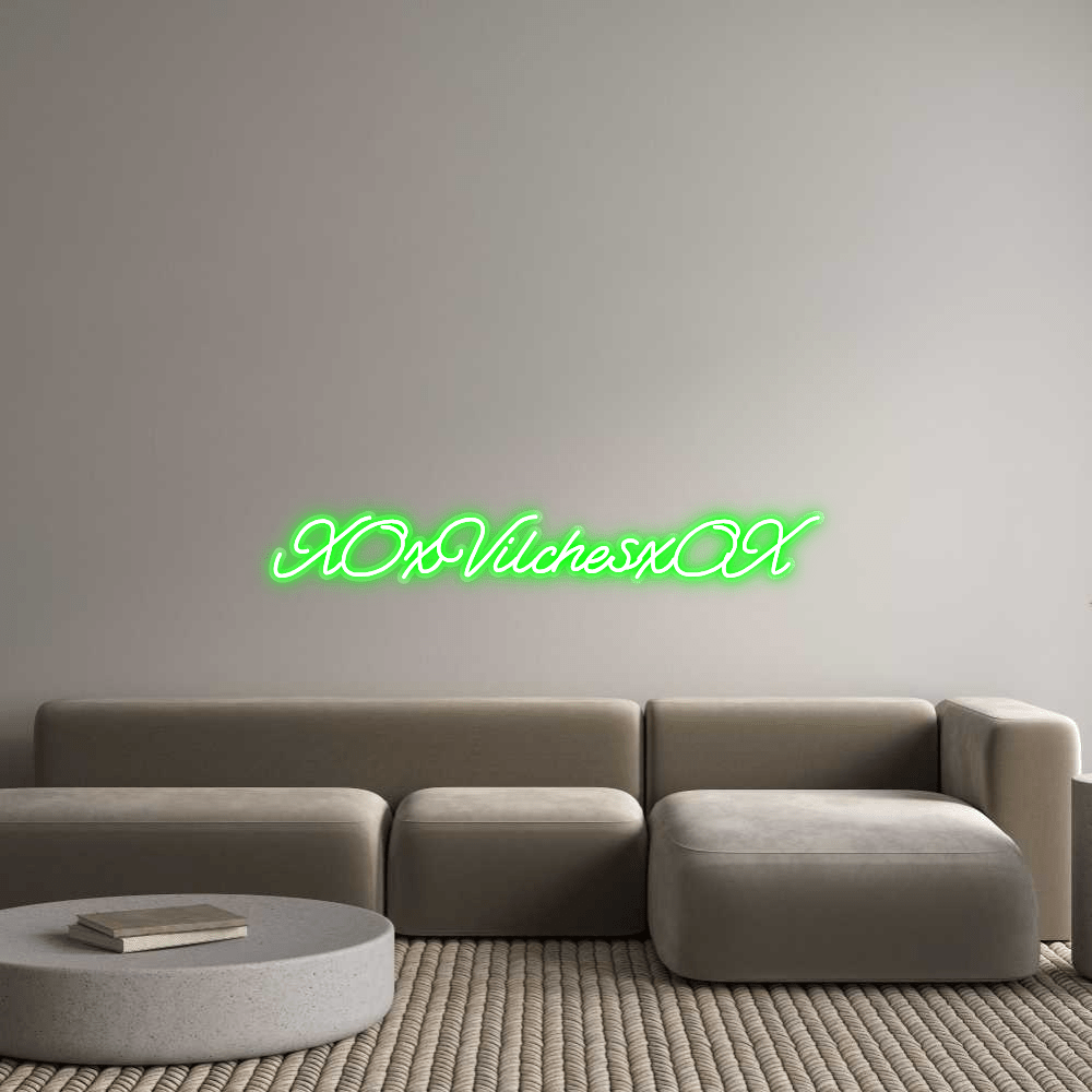 Personalisierbares Neon - LED - Schild in Pink, ideal als Wanddekoration für Wohnzimmer oder Geschäftsräume